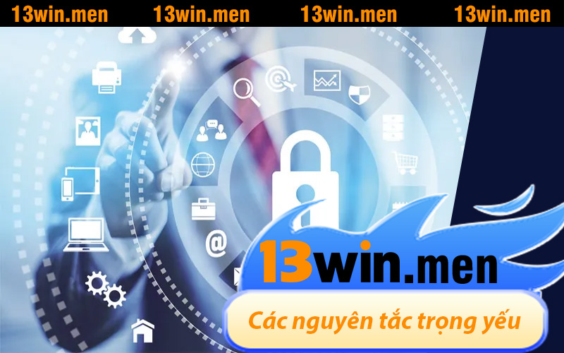 Các nguyên tắc trọng yếu trong chính sách bảo mật 13WIN
